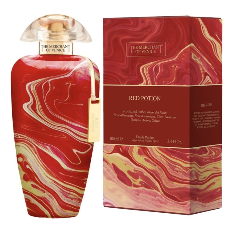 The Merchant of Venice Murano Collection Red Potion