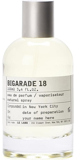 Le Labo Bigarade 18 Hong Kong