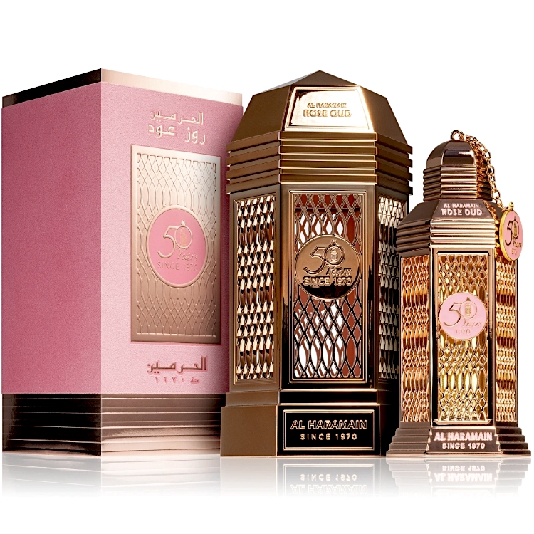 Al Haramain Perfumes 50 Years Rose Oud